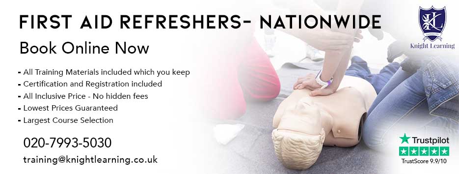 All 2 Day First Aid at Work Refresher Courses - Knight Learning